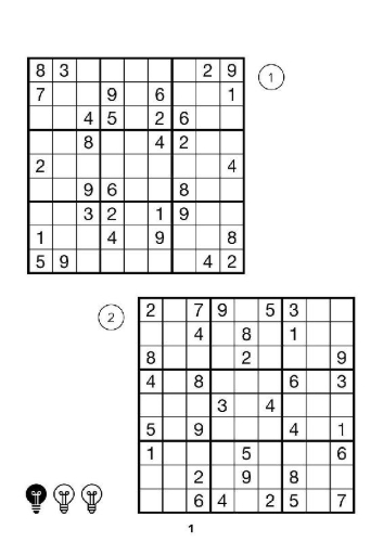 Buchcover und Innenansicht für das Buch: Der große Sudoku Block Band 8
