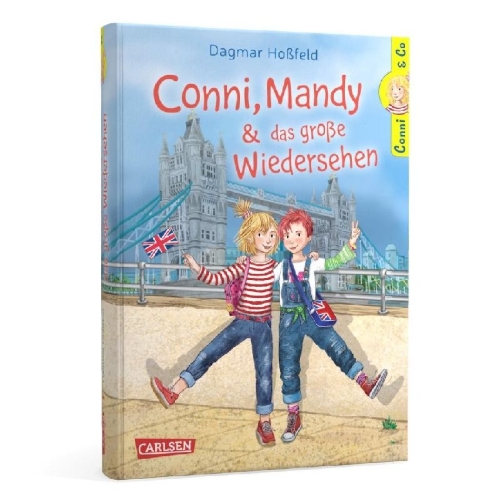 Buchcover und Innenansicht für das Buch: Conni & Co 6: Conni, Mandy und das große Wiedersehen