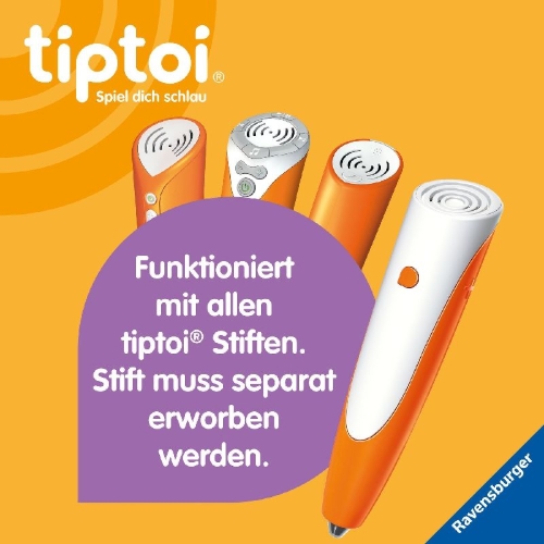 Buchcover und Innenansicht für das Buch: tiptoi® Wieso? Weshalb? Warum? Quiz - Insekten & Co.