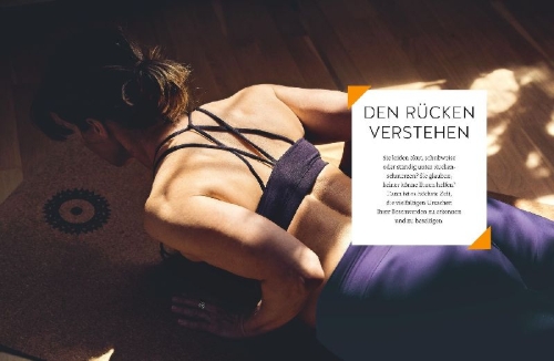 Buchcover und Innenansicht für das Buch: Den Rücken selbst heilen