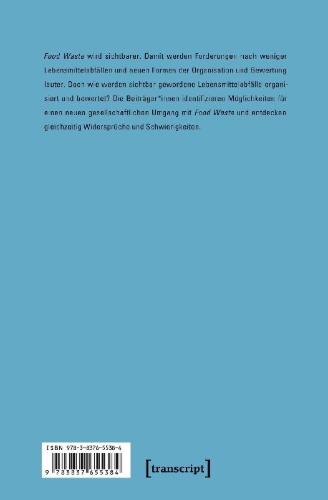 Buchcover und Innenansicht für das Buch: Wenn Food Waste sichtbar wird