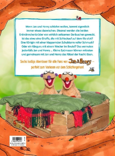 Buchcover und Innenansicht für das Buch: Jan & Henry: Das große Vorlesebuch