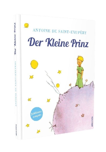 Buchcover und Innenansicht für das Buch: Antoine de Saint-Exupéry, Der Kleine Prinz (Geschenkausgabe mit Schutzumschlag)