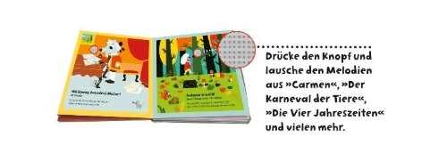 Buchcover und Innenansicht für das Buch: Musique maestro