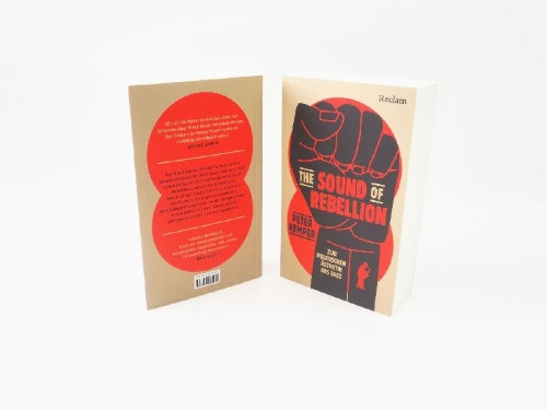 Buchcover und Innenansicht für das Buch: The Sound of Rebellion. Zur politischen Ästhetik des Jazz