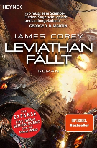 Buchcover und Innenansicht für das Buch: Leviathan Falls - The Expanse Series Book 9