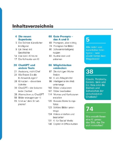 Buchcover und Innenansicht für das Buch: Das kann KI