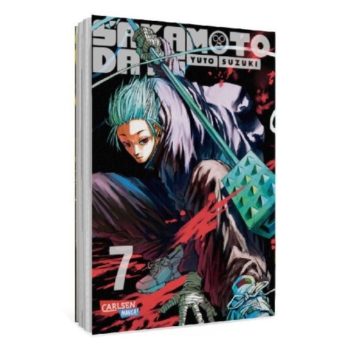 Buchcover und Innenansicht für das Buch: Sakamoto Days