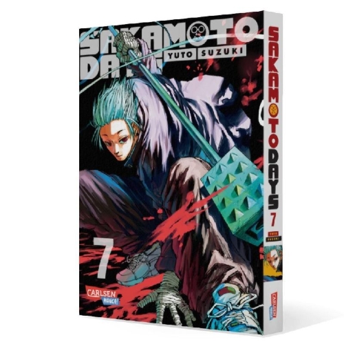 Buchcover und Innenansicht für das Buch: Sakamoto Days