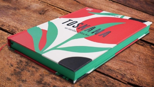 Buchcover und Innenansicht für das Buch: Toskana in meiner Küche