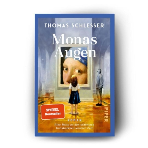 Buchcover und Innenansicht für das Buch: Les yeux de Mona