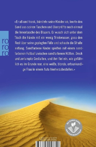 Buchcover und Innenansicht für das Buch: Sand