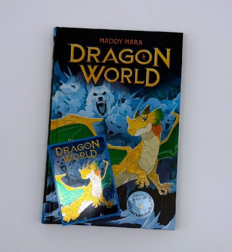 Buchcover und Innenansicht für das Buch: Dragon Games 2 - The Frozen Sea