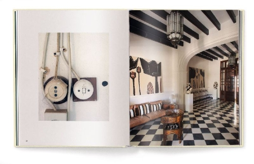 Buchcover und Innenansicht für das Buch: Creating a New Home in Mallorca