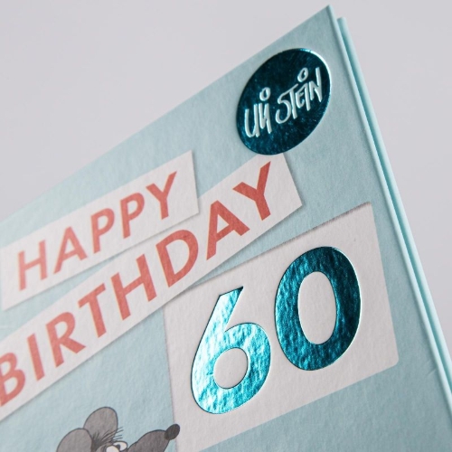 Buchcover und Innenansicht für das Buch: Happy Birthday zum 60. Geburtstag