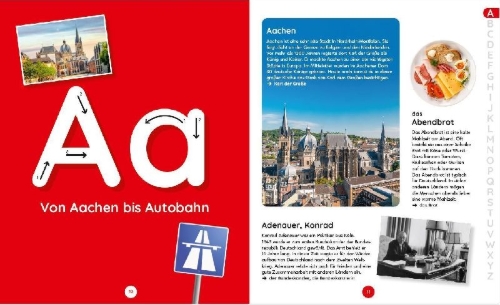 Buchcover und Innenansicht für das Buch: Deutschland - Das Duden Kinderlexikon
