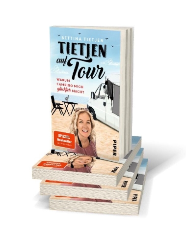 Buchcover und Innenansicht für das Buch: Tietjen auf Tour
