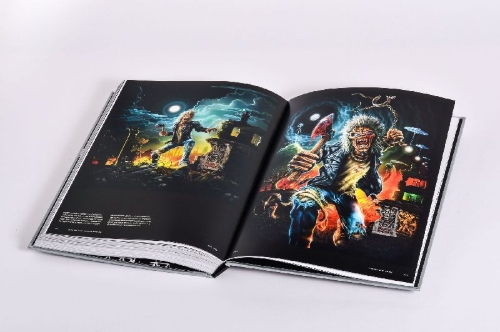 Buchcover und Innenansicht für das Buch: Iron Maiden. Infinite Dreams