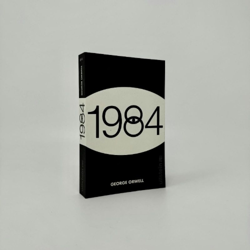 Buchcover und Innenansicht für das Buch: 1984