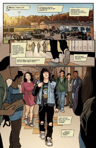 Buchcover und Innenansicht für das Buch: Stranger Things and Dungeons & Dragons: The Rise of Hellfire #1-#4