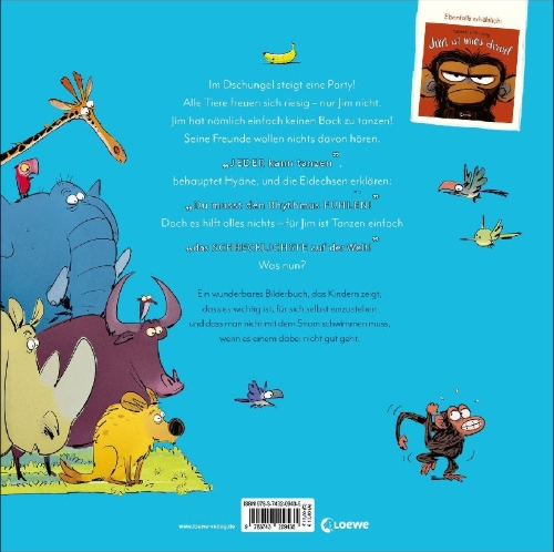 Buchcover und Innenansicht für das Buch: Grumpy Monkey Party Time
