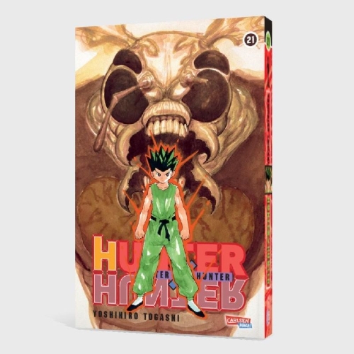 Buchcover und Innenansicht für das Buch: Hunter X Hunter