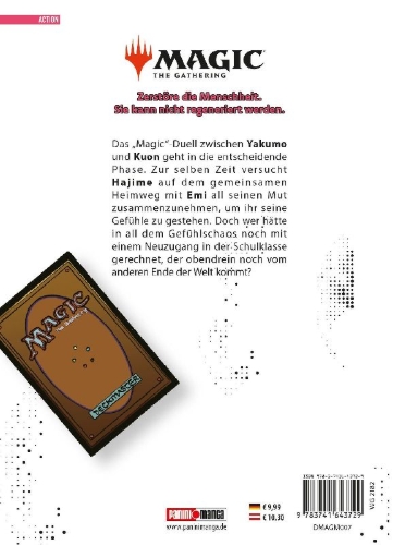 Buchcover und Innenansicht für das Buch: Magic: The Gathering - Zerstöre die Menschheit. Sie kann nicht regeneriert werden. 07