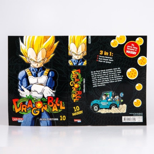Buchcover und Innenansicht für das Buch: Dragon Ball Triple Edition
