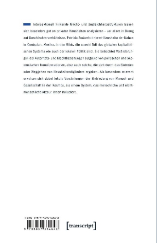Buchcover und Innenansicht für das Buch: Autorität und Macht in Nahua-Haushalten