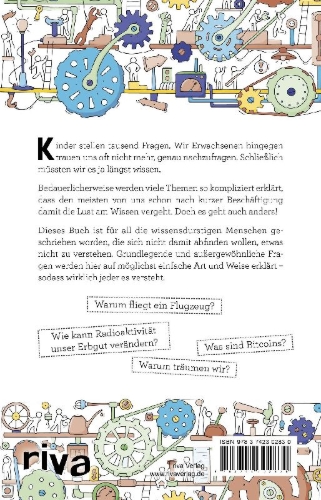 Buchcover und Innenansicht für das Buch: Erklärs mir, als wäre ich 5