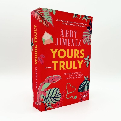 Buchcover und Innenansicht für das Buch: Yours Truly