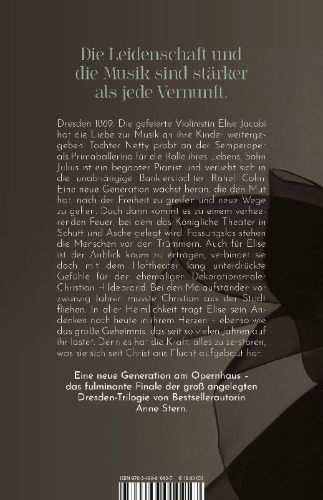 Buchcover und Innenansicht für das Buch: Das Opernhaus: Samtschwarz die Nacht