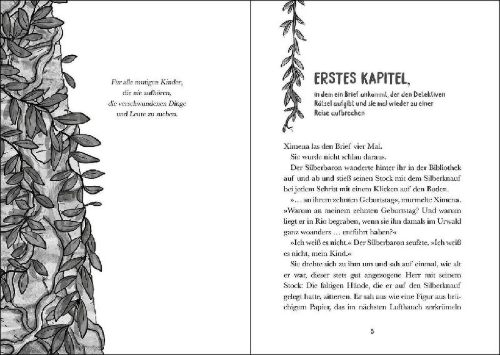 Buchcover und Innenansicht für das Buch: Die Amazonas-Detektive (Band 4) - Ermittlungen im Nationalpark