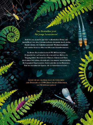 Buchcover und Innenansicht für das Buch: Otherlands: An illustrated journey through Earth's lost worlds