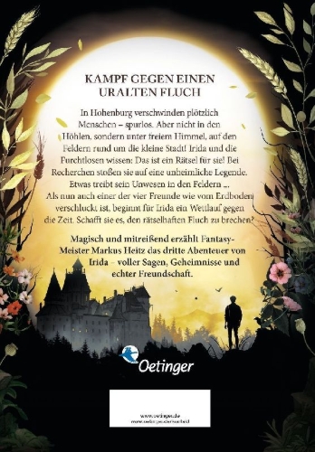 Buchcover und Innenansicht für das Buch: Irida 3. Irida und das Flüstern in den Feldern