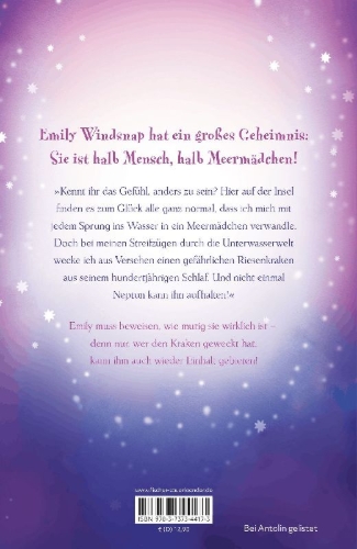 Buchcover und Innenansicht für das Buch: Emily Windsnap and the Monster from the Deep