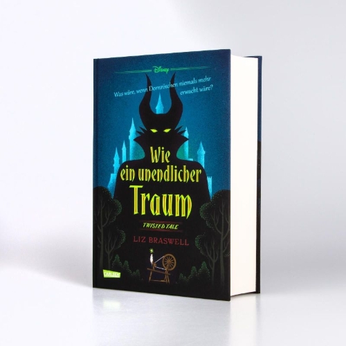 Buchcover und Innenansicht für das Buch: Disney. Twisted Tales: Wie ein unendlicher Traum (Dornröschen)