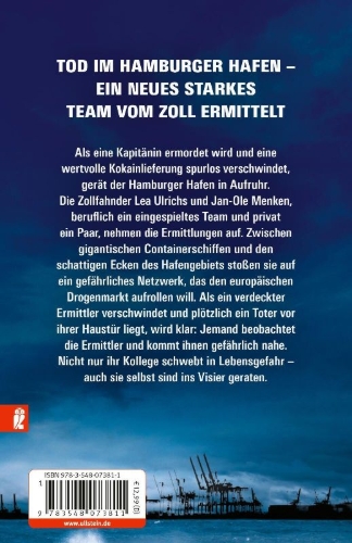 Buchcover und Innenansicht für das Buch: Tödlicher Hafen - Kokainküste