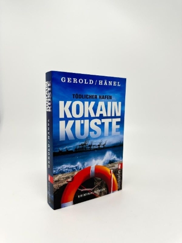 Buchcover und Innenansicht für das Buch: Tödlicher Hafen - Kokainküste