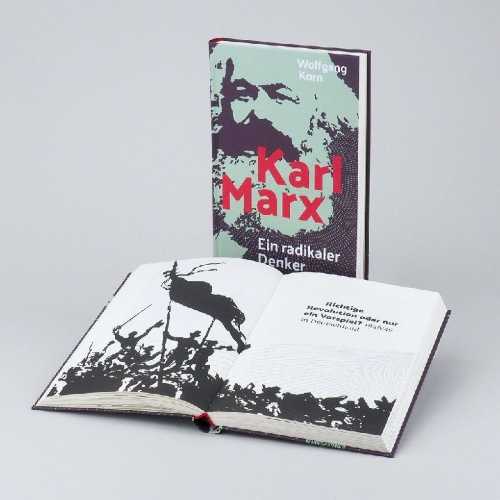 Buchcover und Innenansicht für das Buch: Karl Marx