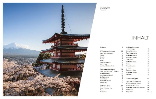 Buchcover und Innenansicht für das Buch: Typisch Japan