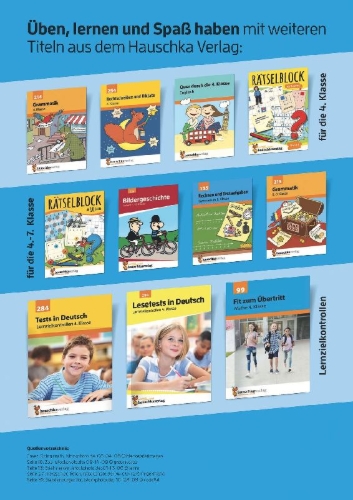 Buchcover und Innenansicht für das Buch: Tests in Mathe - Lernzielkontrollen 4. Klasse