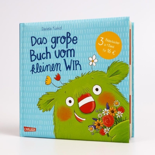 Buchcover und Innenansicht für das Buch: Das große Buch vom kleinen WIR