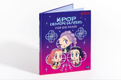 Buchcover und Innenansicht für das Buch: KPop Demon Hunters - For the Fans!