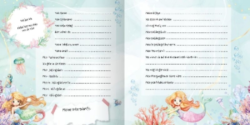 Buchcover und Innenansicht für das Buch: Meine Schulfreunde