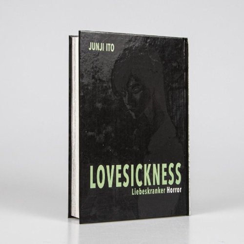 Buchcover und Innenansicht für das Buch: ITO JUNJI JISEN KESSAKUSHU Shibito no Koi Wazurai
