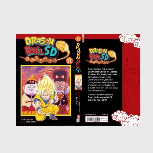 Buchcover und Innenansicht für das Buch: Dragon Ball SD