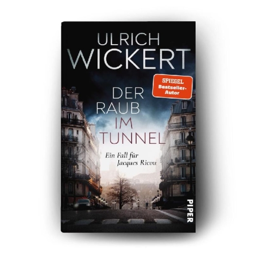 Buchcover und Innenansicht für das Buch: Der Raub im Tunnel