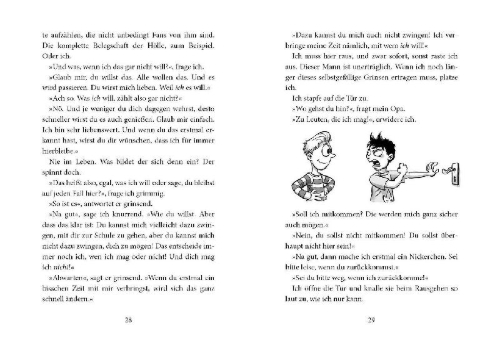 Buchcover und Innenansicht für das Buch: Luzifer junior (Band 6) - Schule ist die Hölle