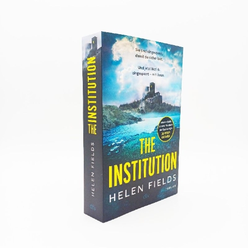 Buchcover und Innenansicht für das Buch: The Institution